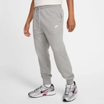 NIKE Club French Terry Jogginghose Herren 063 - dk grey heather/lt smoke grey/white