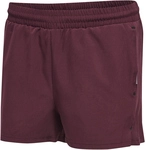 hummel MOVE Grid Woven Shorts Damen 3506 - grape wine XL
