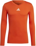 adidas Team Base langarm Funktionsshirt Herren GN7508 - team orange L