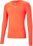 PUMA LIGA Baselayer langarm Funktionsshirt Herren 54 - neon sun XL