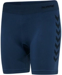 hummel First Seamless kurze Tights Damen dark denim XS/S