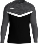 JAKO Iconic Sweatshirt Kinder 801 - schwarz/anthrazit 116