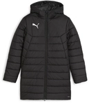 PUMA teamFINAL Bench Winterjacke Kinder 03 - PUMA black/PUMA silver 116