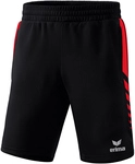 erima Six Wings Worker Shorts schwarz/rot 116