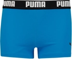 PUMA Swim Logo Trunk Badehose Jungen 04 - energy blue 116