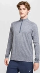 Nike HV2180-437, NIKE Stride Dri-FIT 1/2-Zip Midlayer Laufshirt Herren 437 - thunder