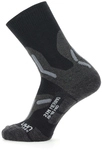 UYN Merino Mid Trekkingsocken doppellagig Damen black/grey 35-36