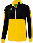 erima Six Wings Pr&auml;sentationsjacke Damen gelb/schwarz 34