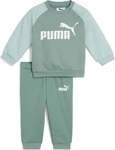 Puma 686281-30, PUMA Minicats Essentials Raglan Fleece Crew Baby-Jogginganzug...