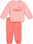 Puma 686280-18, PUMA Minicats Essentials Fleece Crew Baby-Jogginganzug 18 - pink