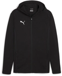 PUMA teamFINAL Casuals Kapuzenjacke Herren 03 - PUMA black/PUMA silver S