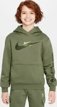 Nike HV6965-222, NIKE Sportswear Fleece Hoodie Kinder 222 - medium olive M (137-147