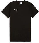PUMA teamEvostripe T-Shirt Herren 03 - PUMA black-PUMA silver-PUMA white XL