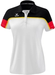 erima Change Poloshirt Damen wei&szlig;/schwarz/rot 36