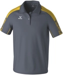 erima EVO STAR Poloshirt slate grey/gelb S