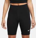 NIKE Sportswear Classics High-Waist 8" kurze Tights Damen 010 - black/sail XS
