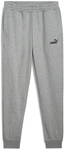 PUMA Essentials No. 1 Logo Fleece Jogginghose mit B&uuml;ndchen Herren 03 - medium gray