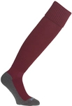 uhlsport Team Pro Essential Stutzenstr&uuml;mpfe Bordeaux 28-32