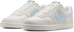 NIKE Court Vision Low Sneaker Damen 001 - phantom/psychic blue-light bone 40.5