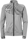 Kempa Wave 26 Poly Trainingsjacke Damen 213 - dark grau melange/anthra L