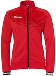 Kempa Wave 26 Poly Trainingsjacke Damen 152 - rot/chilirot L