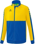 erima Six Wings Worker Trainingsjacke new royal/gelb 128