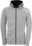 Kempa Core 26 Kapuzenjacke Kinder 213 - dark grau melange 116