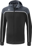 erima Change Trainingsjacke mit Kapuze Kinder black grey/slate grey/wei&szlig; 128
