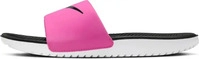 Nike FJ2250-600, NIKE Kawa Slides Badelatschen Jungen 600 - laser fuchsia/black-white