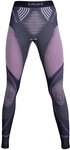 UYN Evolutyon lange Funktionshose melange Damen anthrazit melange/raspberry/purple