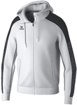 erima EVO STAR Kapuzen-Trainingsjacke Kinder wei&szlig;/schwarz 116