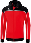 erima Change Trainingsjacke mit Kapuze Kinder rot/schwarz/wei&szlig; 128
