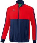 erima Six Wings Pr&auml;sentationsjacke new navy/rot 128