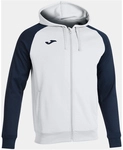 JOMA Academy IV Kapuzen-Trainingsjacke Kinder 203 - wei&szlig;/marineblau 80