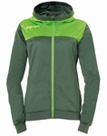 Kempa Emotion 2.0 Kapuzenjacke Damen dragon gr&uuml;n/hope gr&uuml;n L