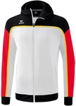 erima Change Trainingsjacke mit Kapuze Kinder wei&szlig;/schwarz/rot 128