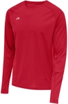 newline Core Laufshirt langarm tango red S