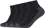 4er Pack camano Pro Tex Quarter Funktionssocken 0005 - black 35-38