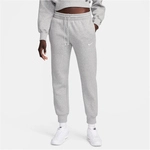NIKE Sportswear Phoenix Mid-Rise Fleece Jogginghose Damen 063 - dk grey heather/sail