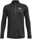 UNDER ARMOUR Tech 2.0 1/2-Zip langarm Sportshirt Jungen 026 - castlerock/white S