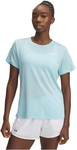 UNDER ARMOUR Tech Twist T-Shirt Damen 494 - stream/white L