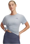 UNDER ARMOUR Rush Energy 2.0 Trainingsshirt Damen 044 - downpour gray/downpour...