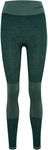 hummel hmlCLEA Seamless Mid-Waist Leggings Damen 6250 - green gables/garden topiary