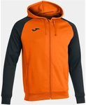 JOMA Academy IV Kapuzen-Trainingsjacke Kinder 881 - orange/schwarz 80