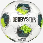 DERBYSTAR Brillant TT DB Kunstrasen Fu&szlig;ball Trainingsball weiss/gelb/petrol 5