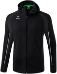 erima Liga Star Trainingsjacke mit Kapuze Kinder schwarz/wei&szlig; 104
