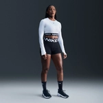 NIKE Pro Sculpt High-Waist 3" kurze Leggings Damen 010 - black/white L
