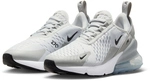 NIKE Air Max 270 Sneaker Jungen 040 - pure platinum/black-lt smoke grey 38