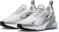 Nike 943345-040, NIKE Air Max 270 Sneaker Jungen 040 - pure platinum/black-lt smoke
