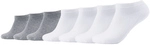 7er Pack camano Soft Bio-Baumwoll Sneakersocken 0001 - white 43-46